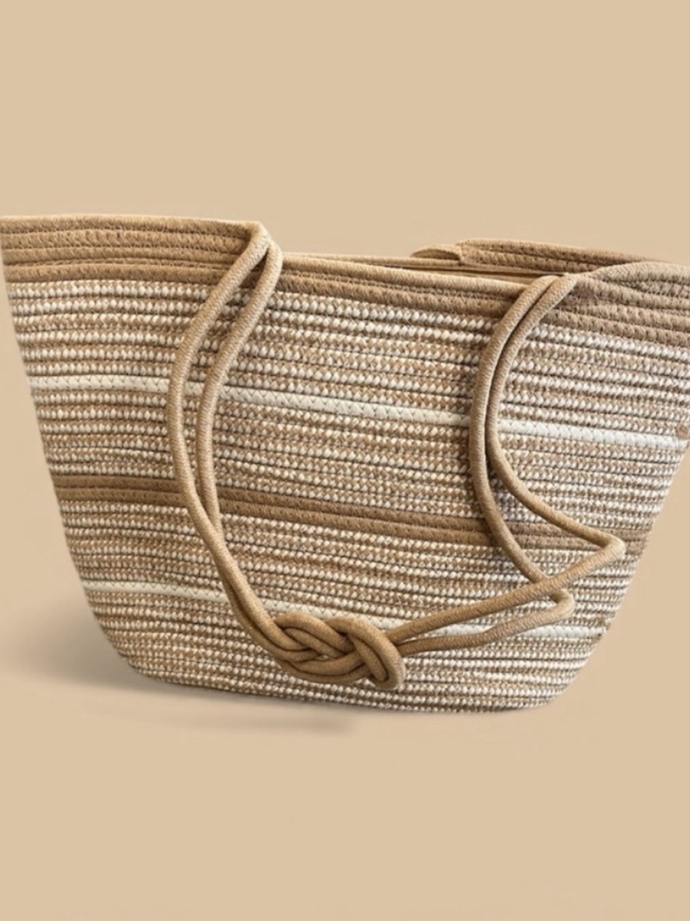 NWT Z Supply Straw Tote Bag